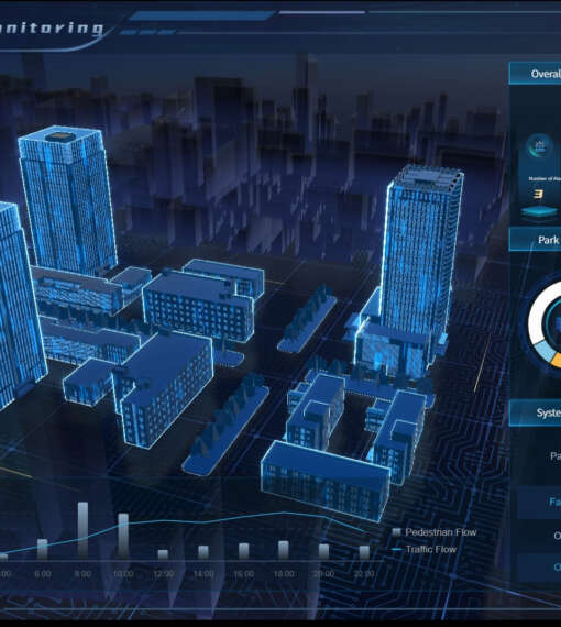 Large-Screen-Dashboard-created-by-FineReport-1